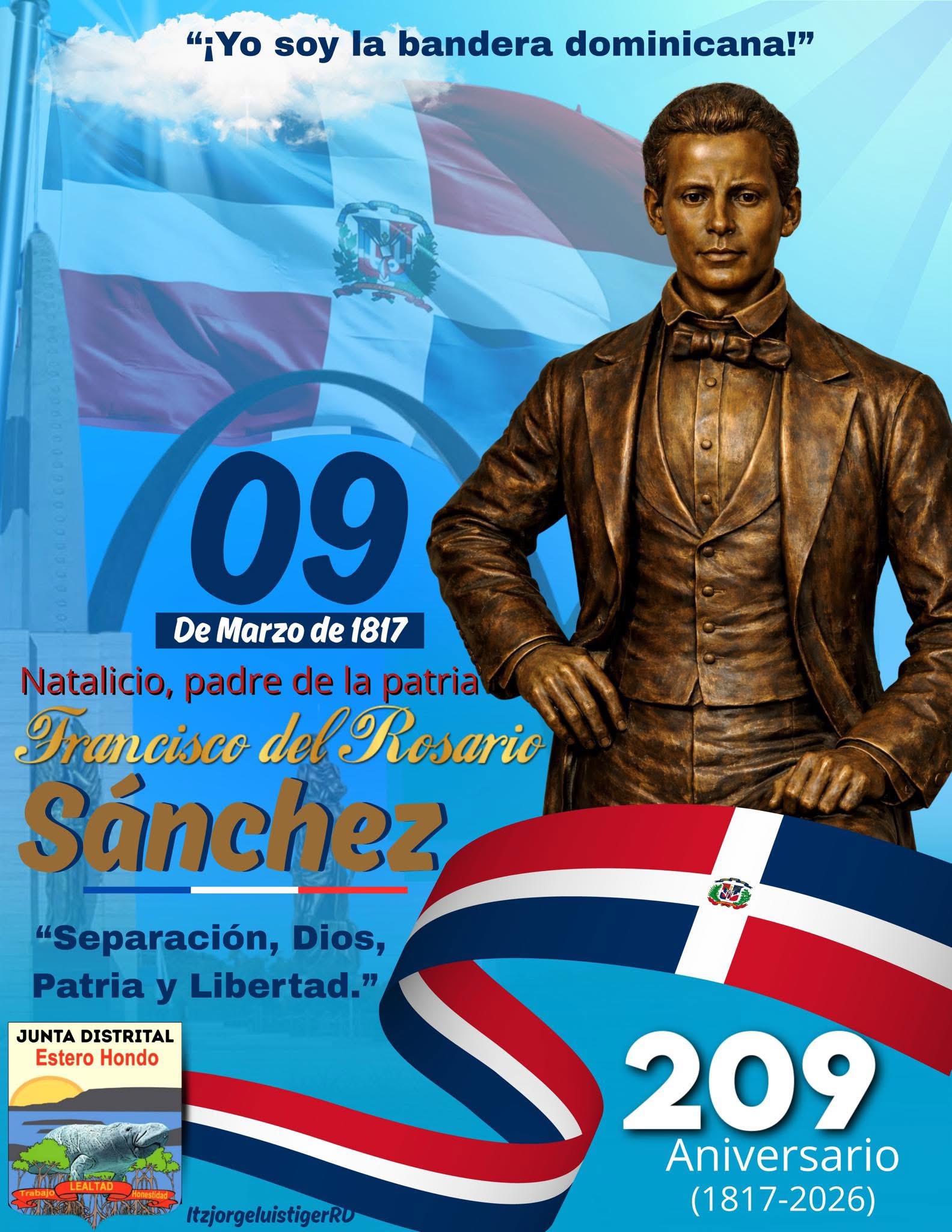 Natalicio de Francisco del Rosario Sánchez