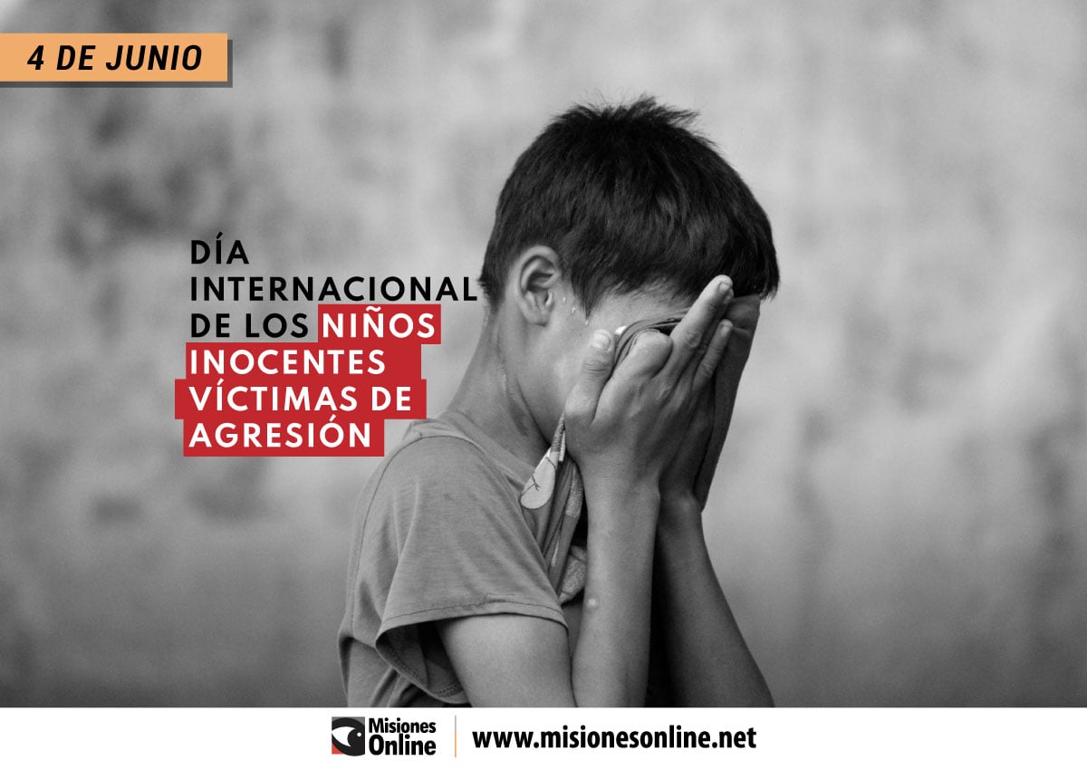 4 de Junio Día Internacional de los Niños Victimas Inocentes de Agresión