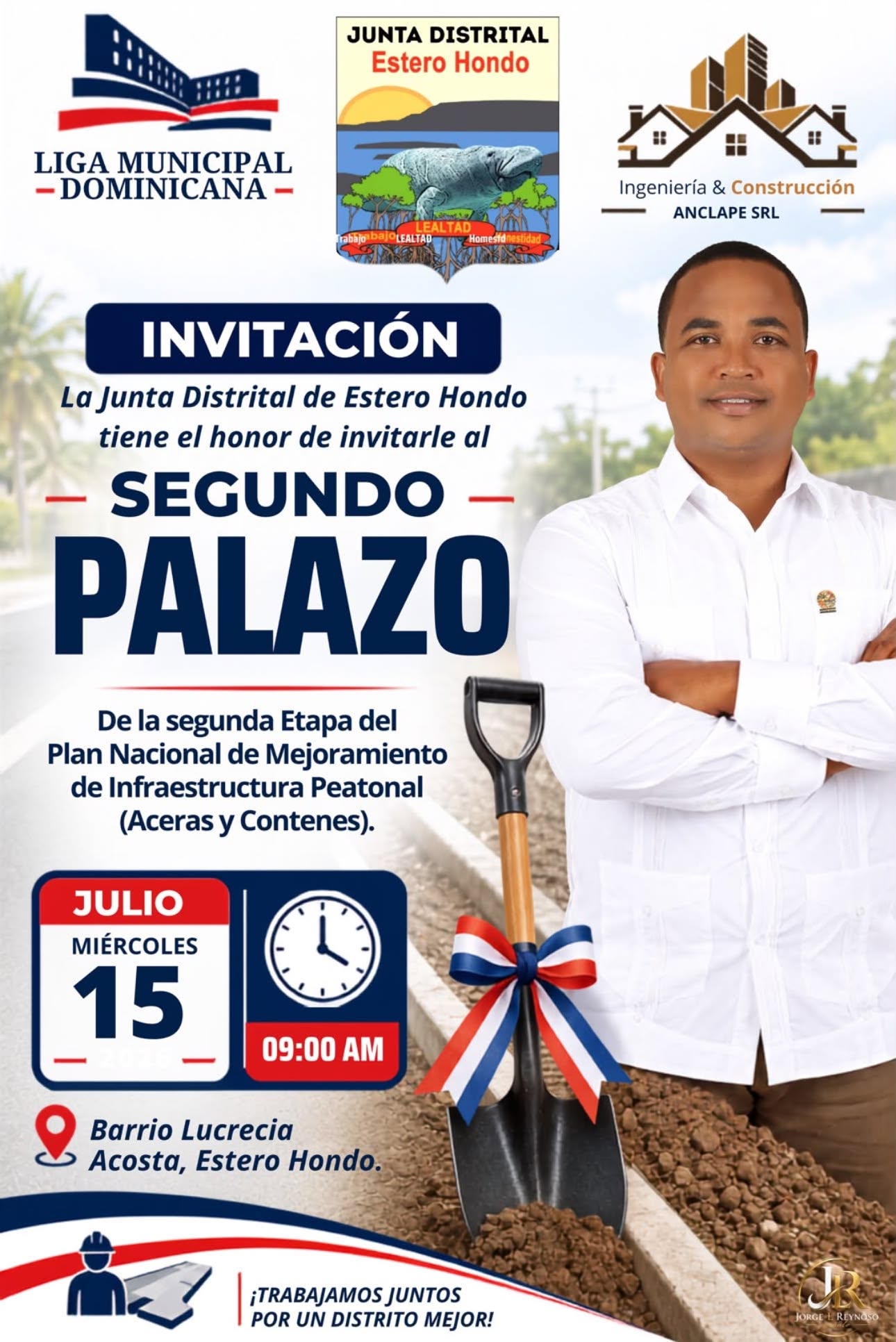¡Están cordialmente invitados!